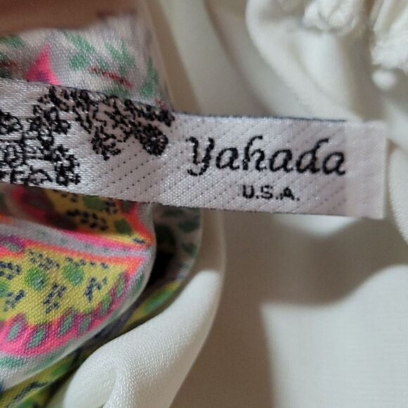 Yahada boho neon floral top - Picture 6 of 7